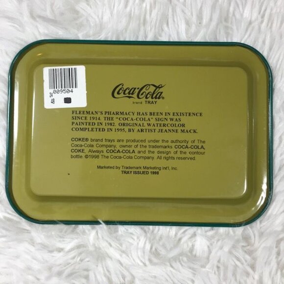 Set of 3 Vintage Coca-Cola Mailbox Tin + 2 Jeanne Mack Artwork Mailbox Tin Trays - Picture 15 of 16